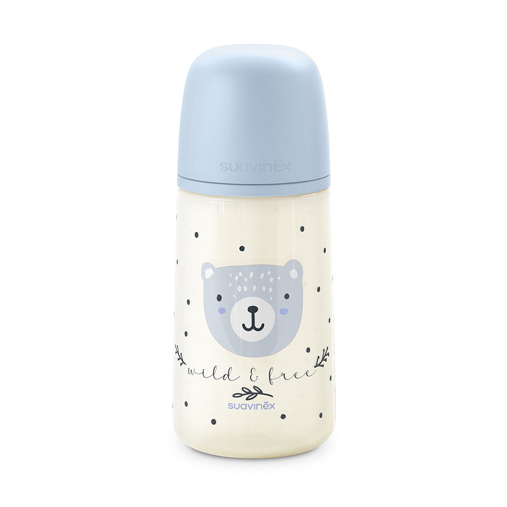 Plastik butilka Suavinex Wild, 270 ml (ayiq)