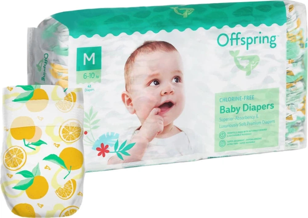 Offspring M (6-10 kg) tagliklar, 42 dona, "Apelsinlar" printi
