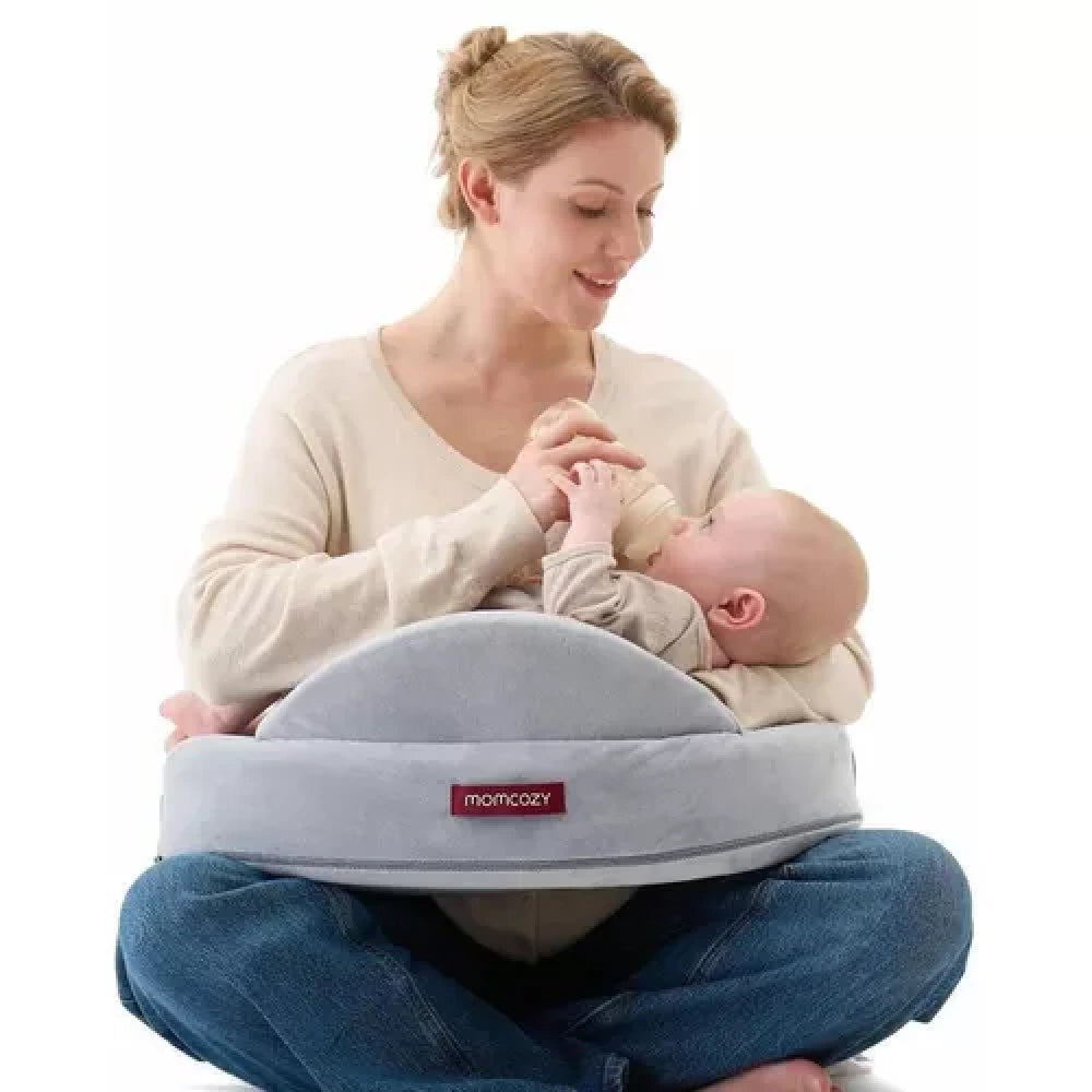 Emizish yostig'i Momcozy MaxSupport ergonomik, shakl xotirasi bilan, 0-12 oy.