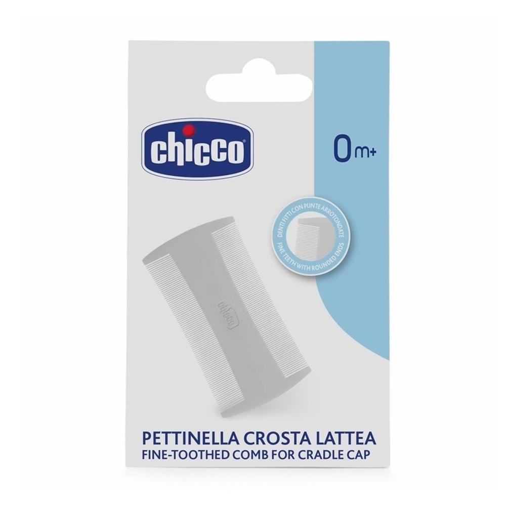 Расческа-гребешок Chicco для новорождённых мягкая щетина