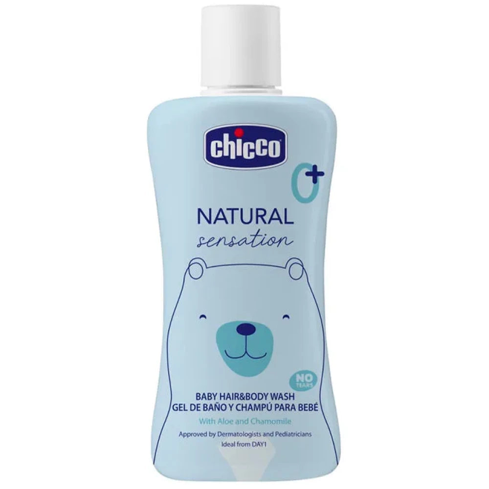 Shampun-gel Chicco Natural Sensation 0m+, 200 ml