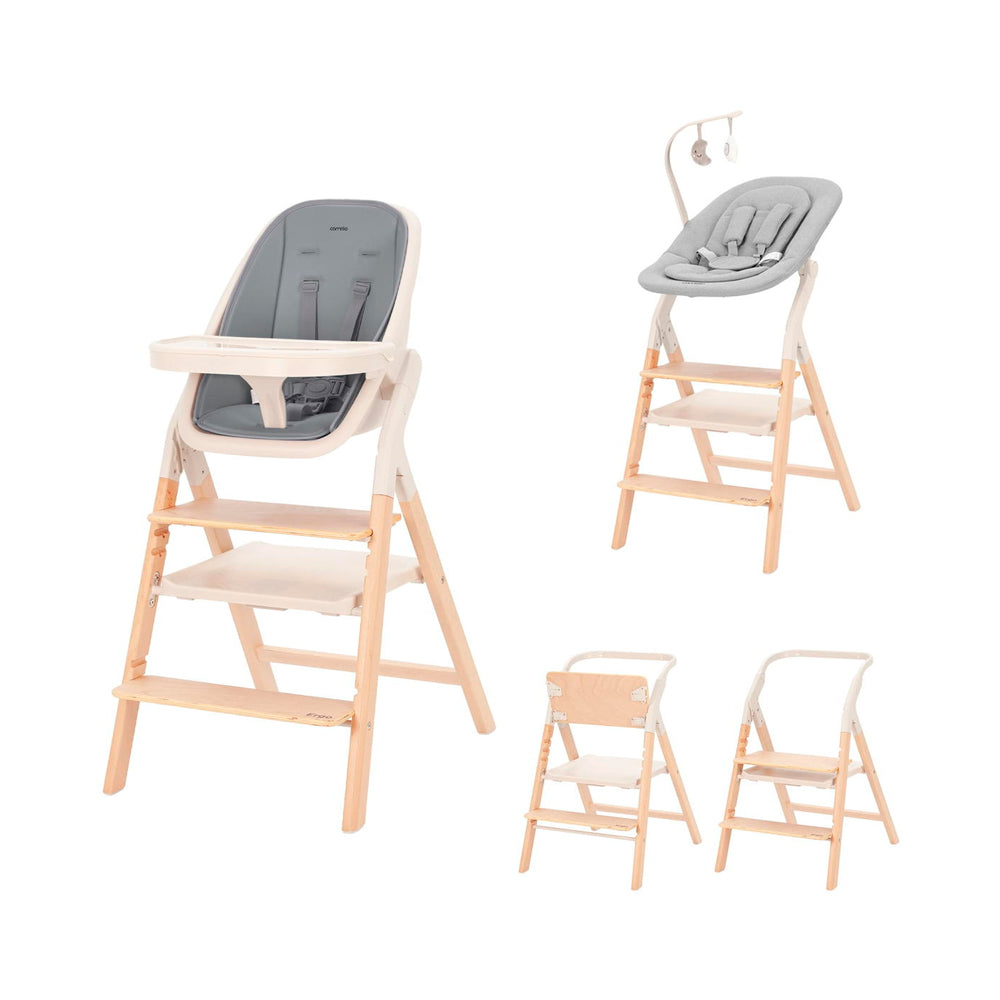 Carrello Ergo 3 tasi 1 da ovqatlantirish stulchasi