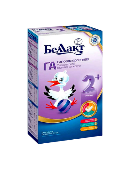 Bellakt GA 2+ gipoallergen sutli aralashma, 300 g, 6 oylikdan