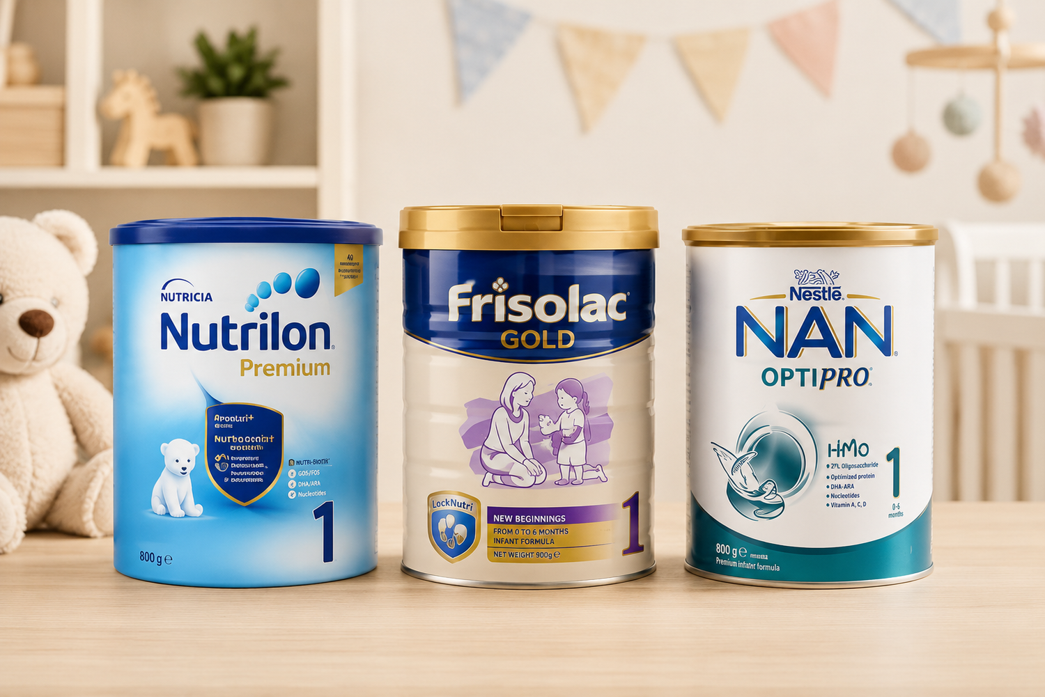 Nutrilon, Frisolac или NAN: какая смесь лучше — сравнение 2026