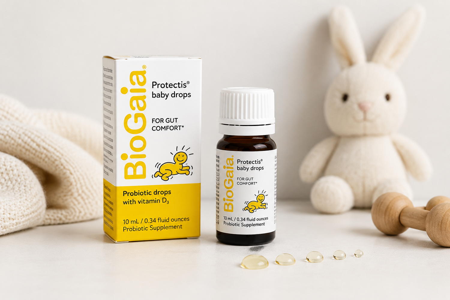 BioGaia Protectis: пробиотические капли для малышей — полный обзор