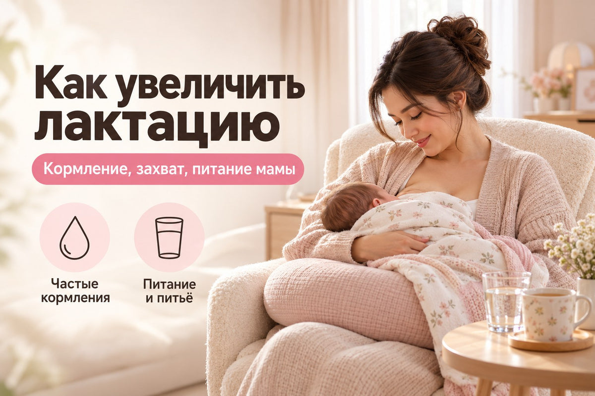 Как увеличить лактацию и наладить грудное вскармливание: гид