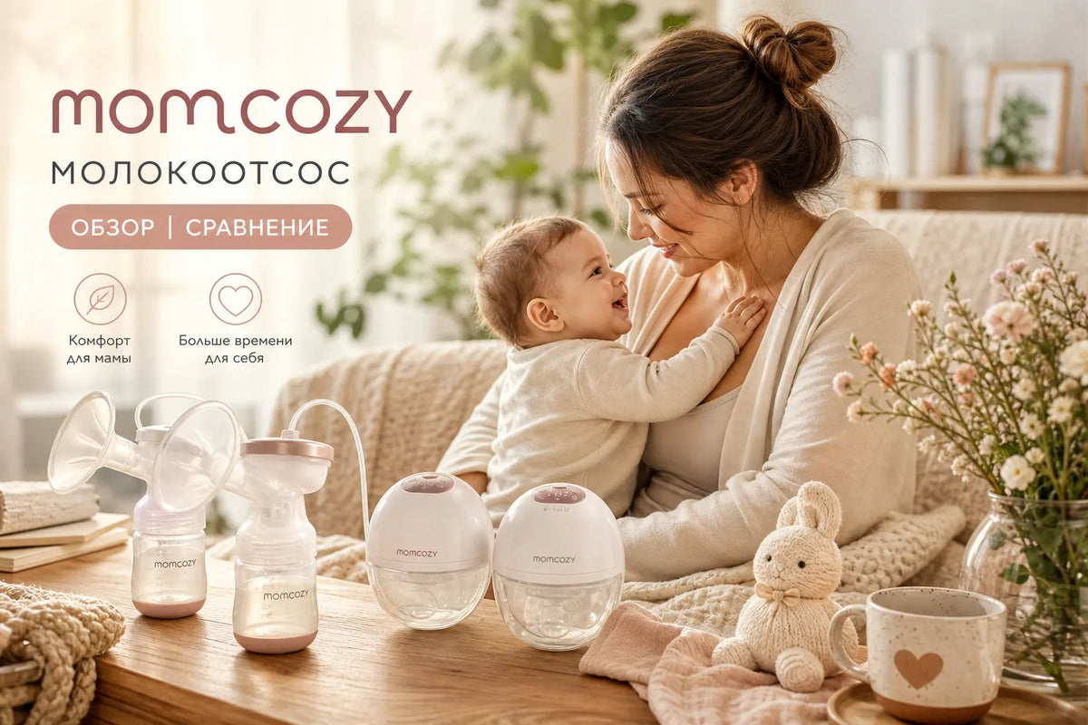 Молокоотсосы Momcozy: обзор и сравнение моделей