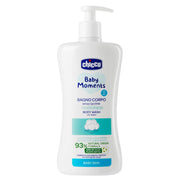 Chicco chaqaloq uchun cho'milish geli, paxta va glitserin bilan, Baby Moments