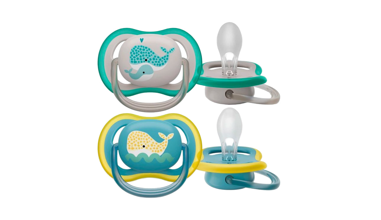 Соска-пустышка Philips Avent Ultra Air 18+ месяцев силиконовая