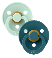 Пустышка BIBS Colour латексная Nordic Mint 0-6 месяцев, 1 шт