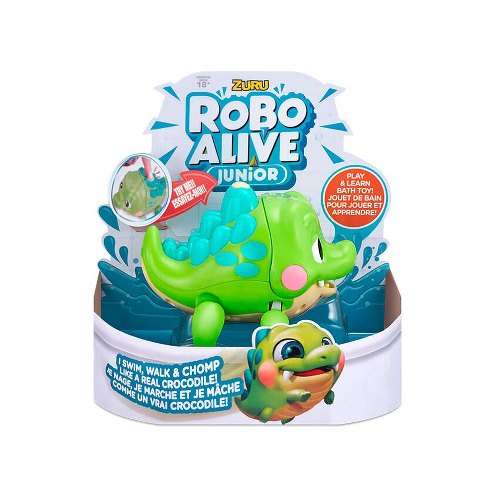 Interaktiv o‘yinchoq Robo Alive Junior Robotic Crocodile (Timsohqaqa) bolajonlar