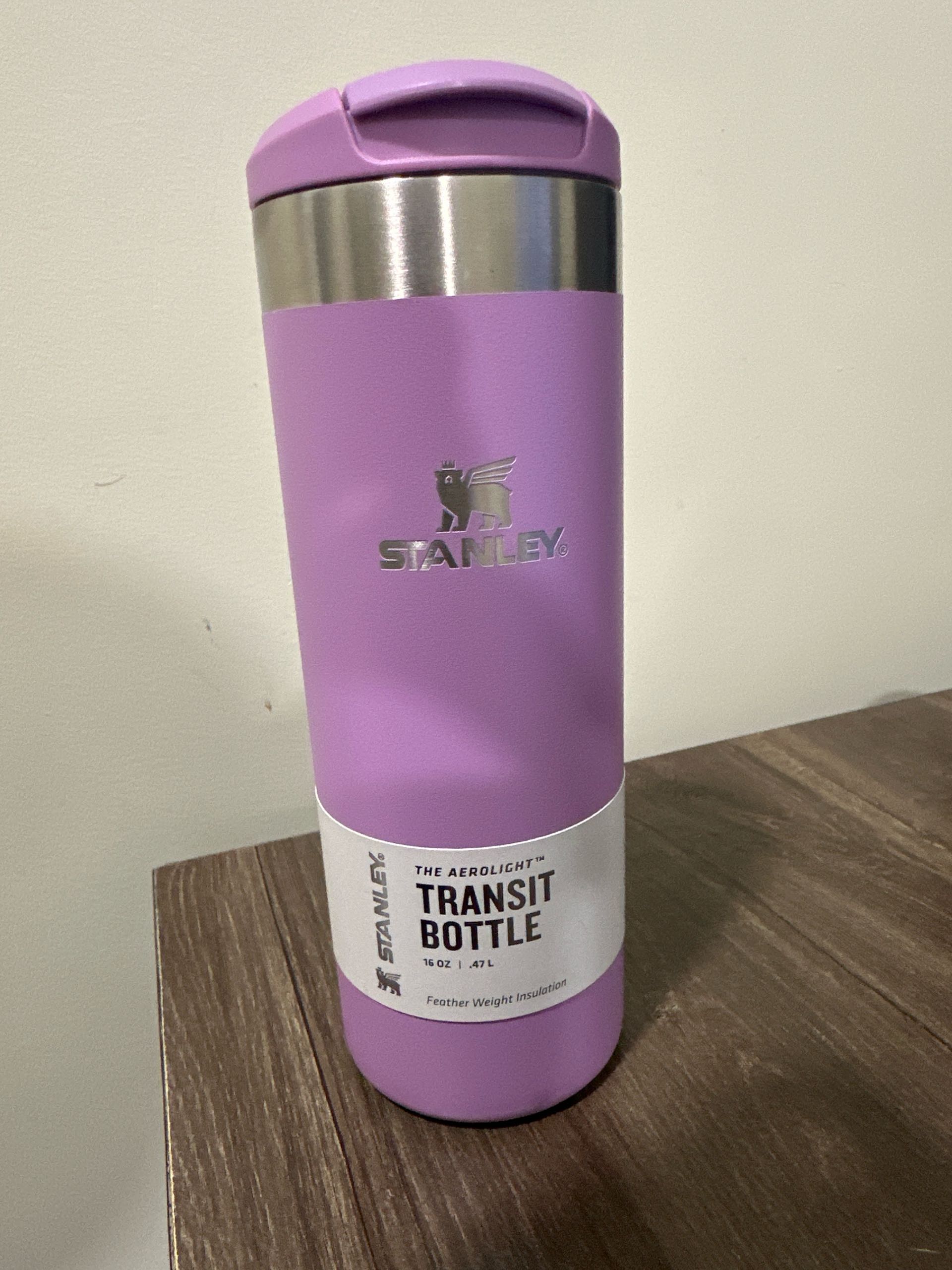 Termokrujka Stanley AeroLight Transit binafsha, yengil, 0.47 l