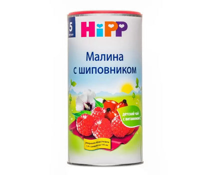 HiPP bolalar chay organik malina-shippak 200 g shakar yo'q