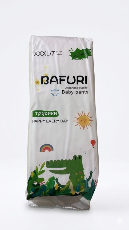Подгузники Bafuri 7 (XXXL), 38 шт