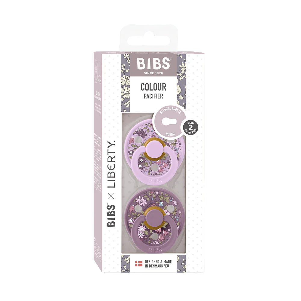 Пустышка BIBS x Liberty Chamomile Lawn латекс симметричная 0-6 месяцев
