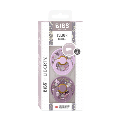Пустышка BIBS x Liberty Chamomile Lawn латекс симметричная 0-6 месяцев