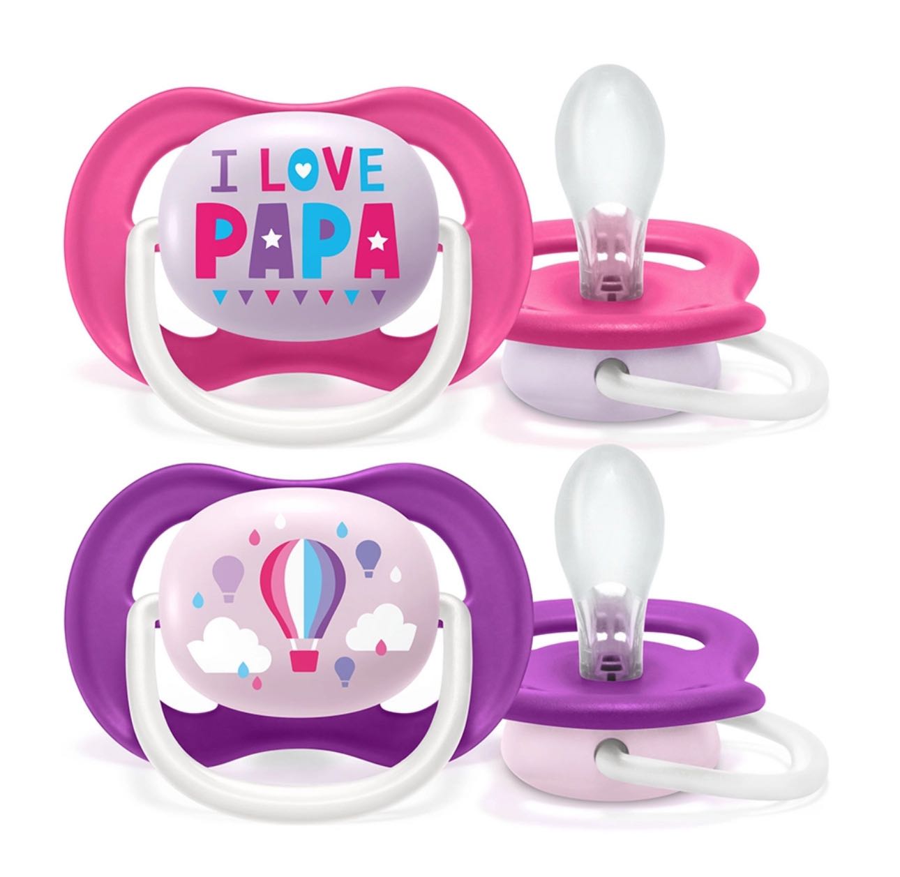 Пустышка Philips Avent Ultra Air 6-18 месяцев силикон 2 шт