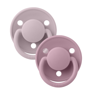 Пустышка BIBS De Lux силиконовая анатомическая 0-36 месяцев Dusky Lilac