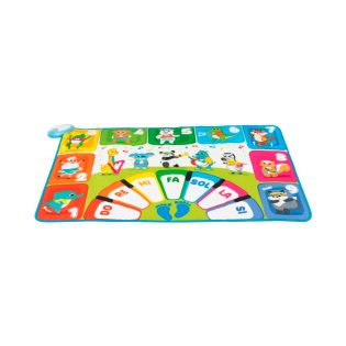 Музыкальный коврик Chicco Happy Music развивающий с 0 месяцев