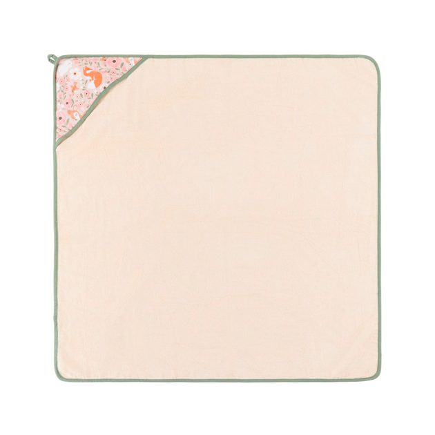 Полотенце с капюшоном Loulou PETITE&MARS Bamboo 100×100 см Rosy