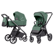 Коляска Carrello Omega 2в1 Nova Green с люлькой и прогулочным блоком