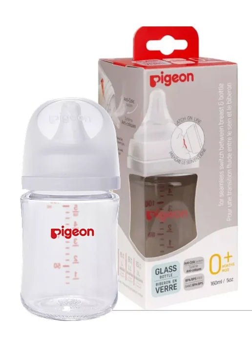 Pigeon Бутылочка 160 мл антиколиковая BPA-free для новорождённых 0+