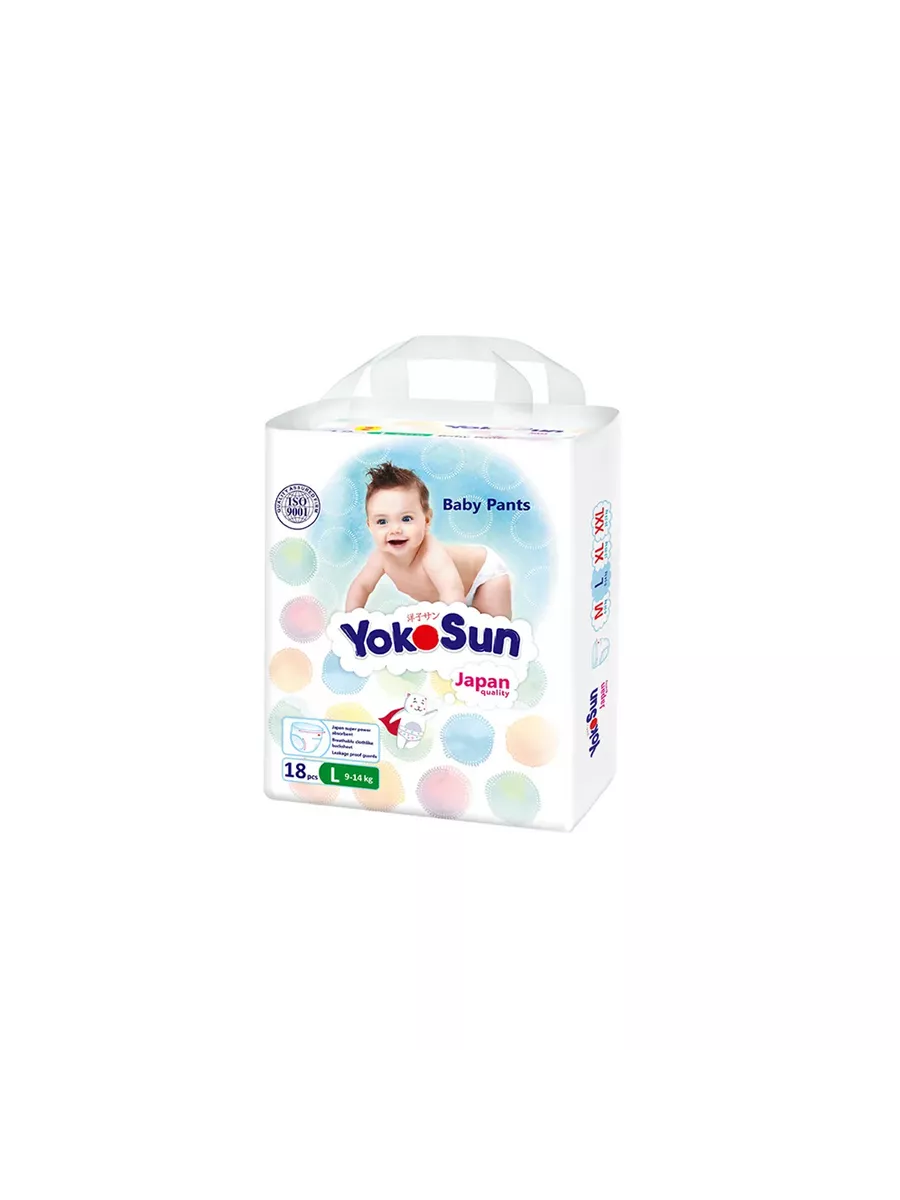 Подгузники Yokosun Comfort L mini 9-14 кг (18 шт)