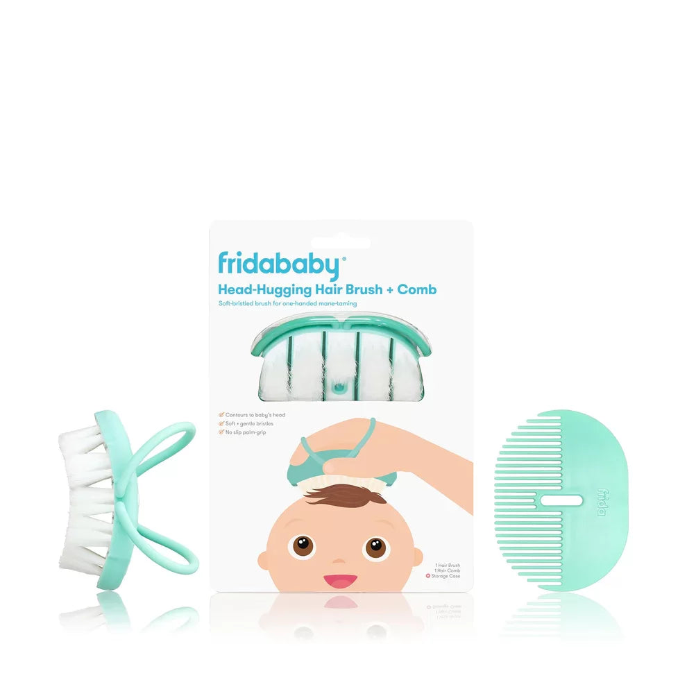 Frida Baby набор щетка и расческа для волос новорожденного