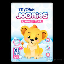 "497 Трусики JOONIES Premium Soft р-р XL 17 (12-17 кг) серии:497"