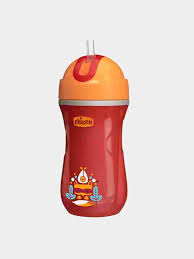 Поильник Chicco Sport Cup красный 14м+ 266 мл