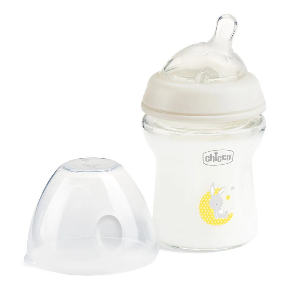Chicco Natural Feeling бутылочка 150 мл медленный поток с рождения