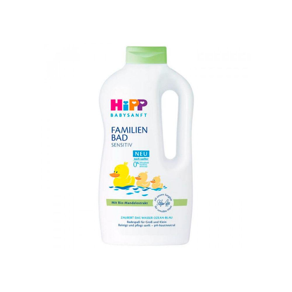 Пена для ванны HiPP BabySanft Family Bath 1000 мл детская без слёз