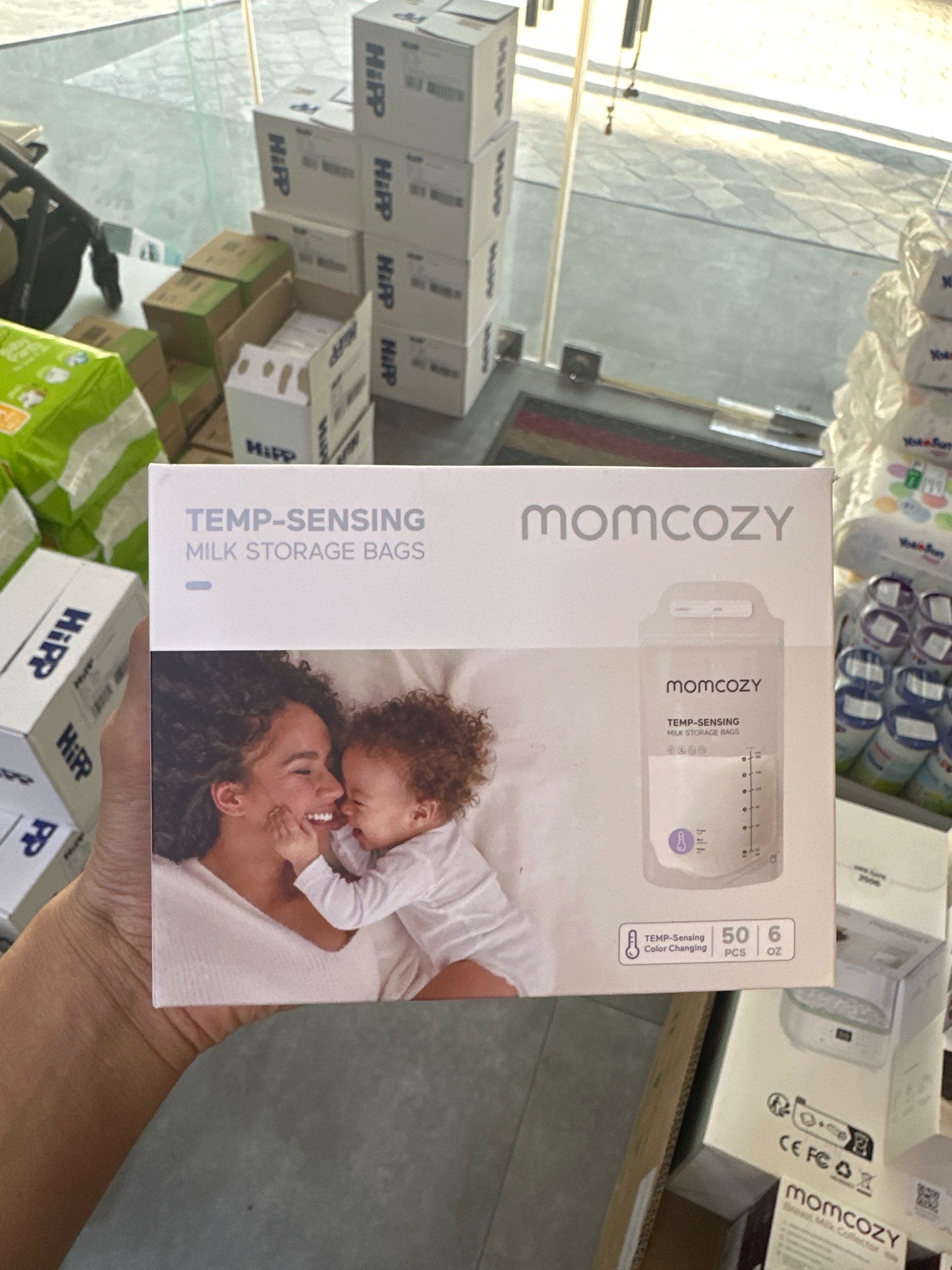 Пакеты для сцеживания молока Momcozy 50 шт с двойной защитой