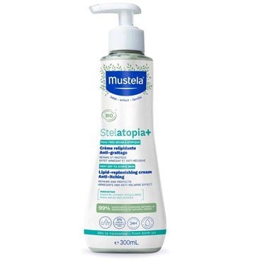 Крем Mustela Stelatopia 300 мл для сухой и атопичной кожи младенцев