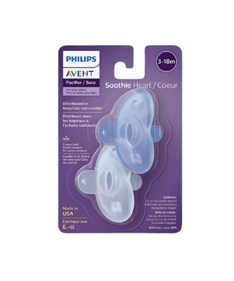 Соска-пустышка Philips Avent Soothie силиконовая 3-18 месяцев