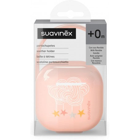 Футляр для пустышки Suavinex Мечты с ручкой для коляски