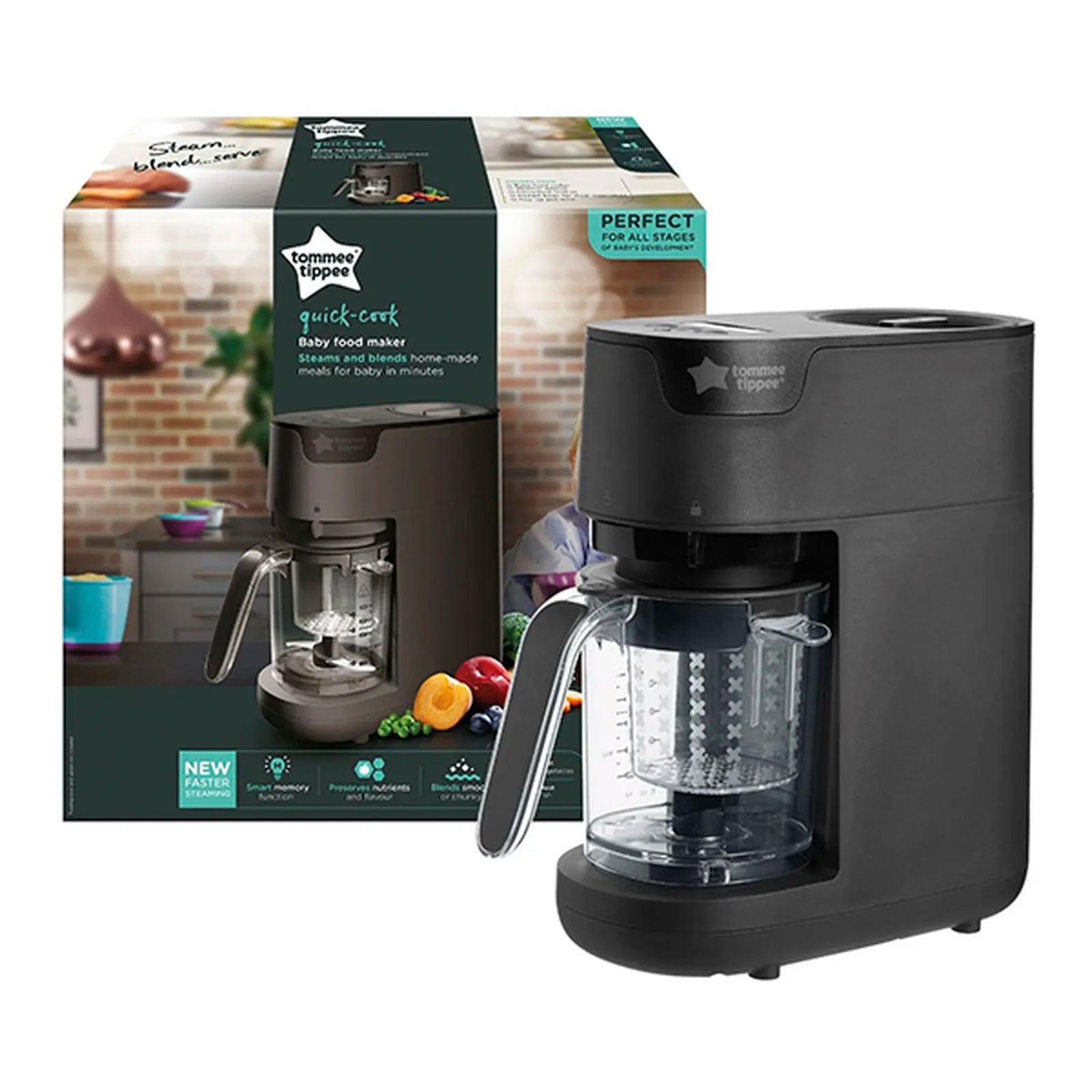Блендер Tommee Tippee для детского питания с рождения 0+ месяцев