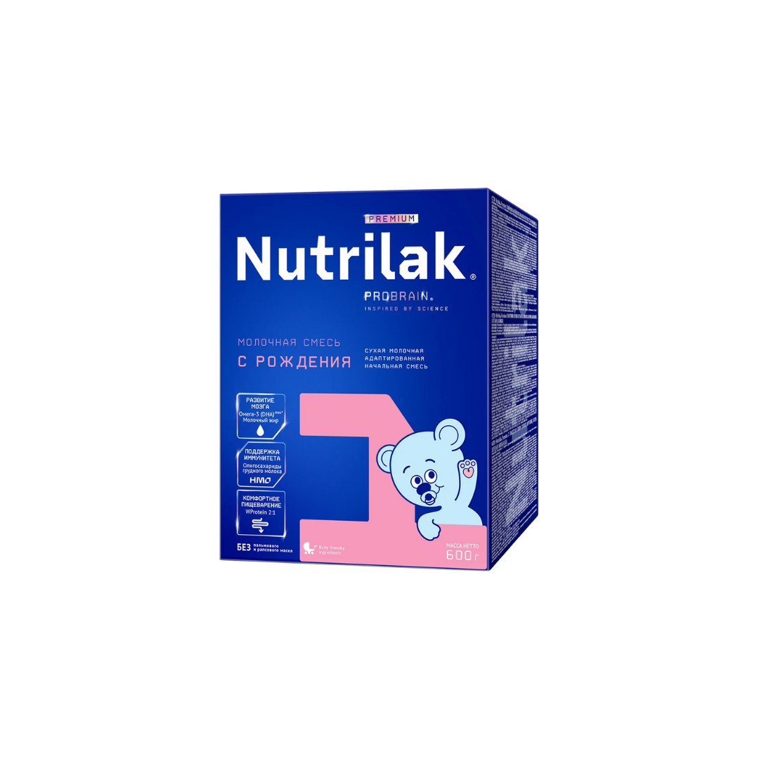 Молочная смесь Nutrilak Premium 1 адаптированная 600 г с рождения