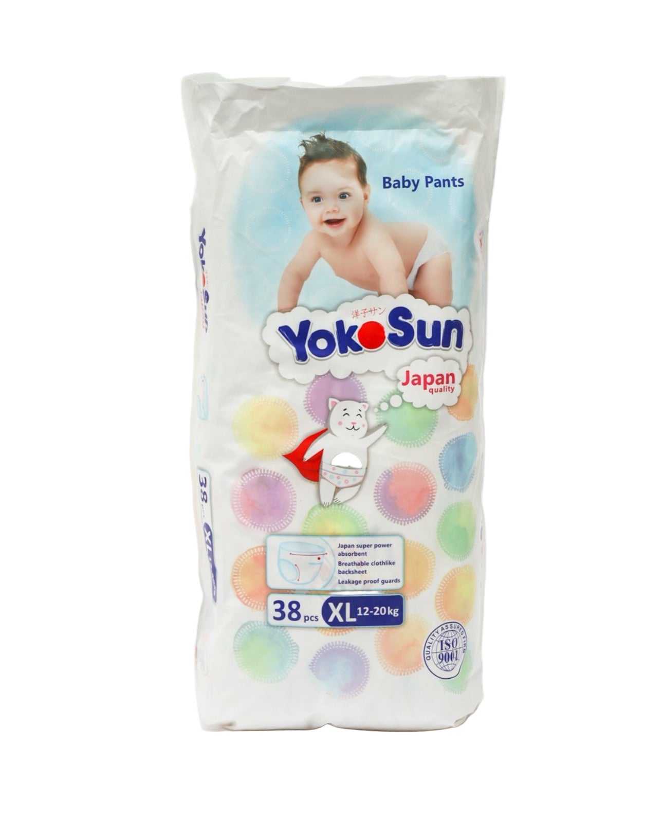 YokoSun Comfort подгузники-трусики XL (12-20 кг) 38 шт