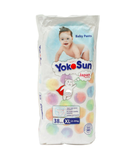 YokoSun Comfort подгузники-трусики XL (12-20 кг) 38 шт