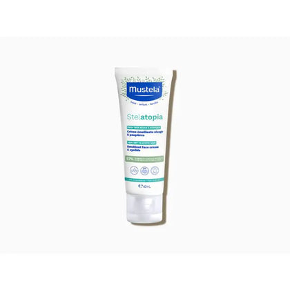 Mustela Stelatopia смягчающий крем для лица 40 мл, атопичная кожа