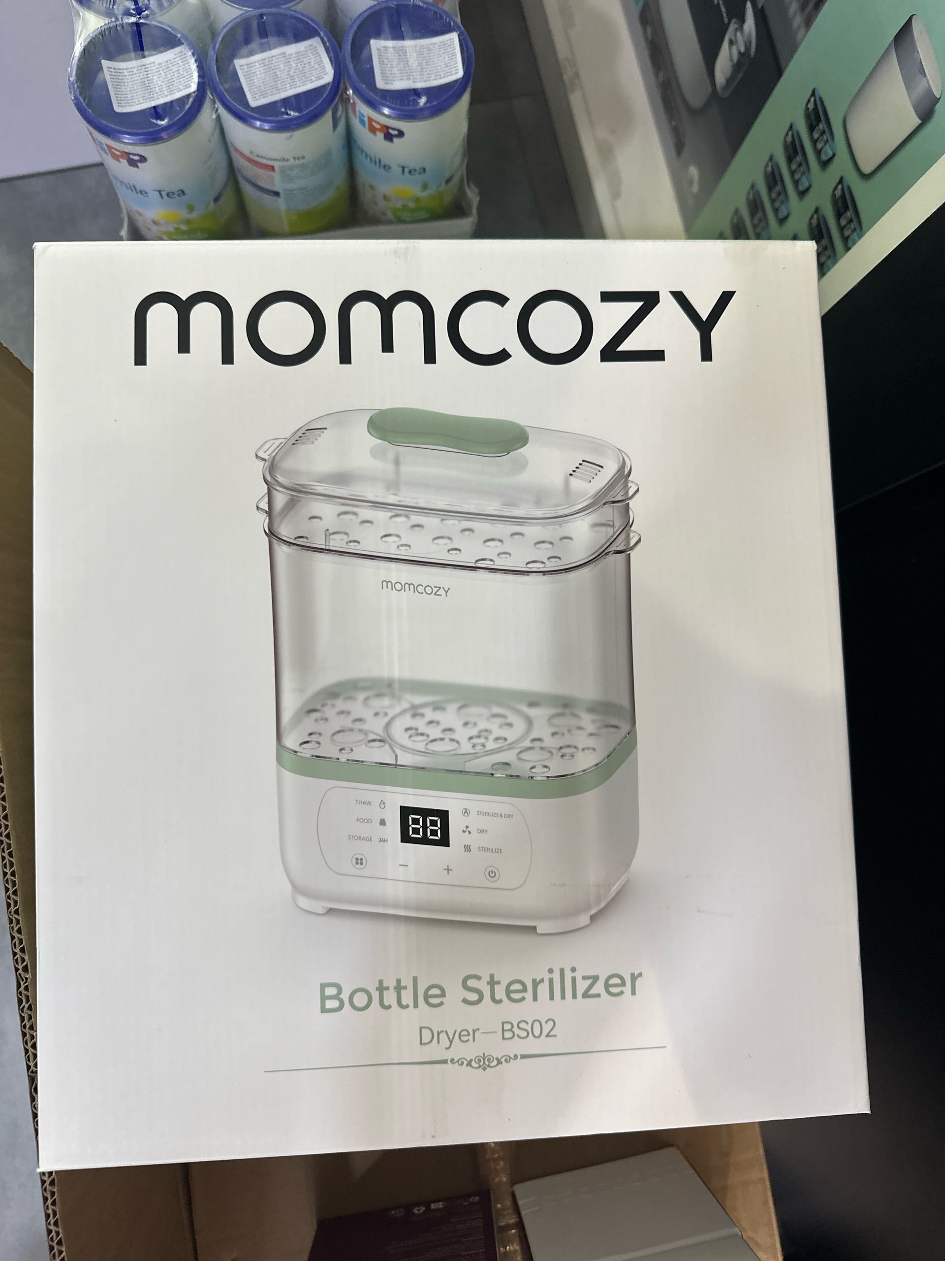 Momcozy Стерилизатор и сушилка для бутылочек электрический