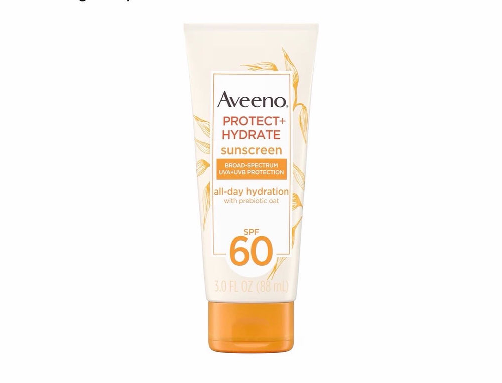 Aveeno Protect солнцезащитный лосьон SPF 60, с овсом, 88 мл