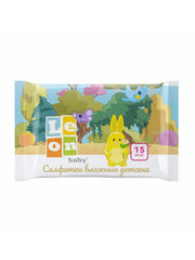 LEON Baby Влажные салфетки 15 шт