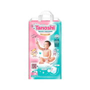 Трусики-подгузники Tanoshi M 6–11 кг 56 шт — комфорт и сухость для активных малышей