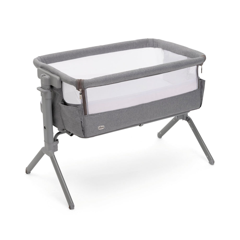 Chicco Next2Me Armonia Steel qo'shma karavotcha 0–6 oy, 11 daraja