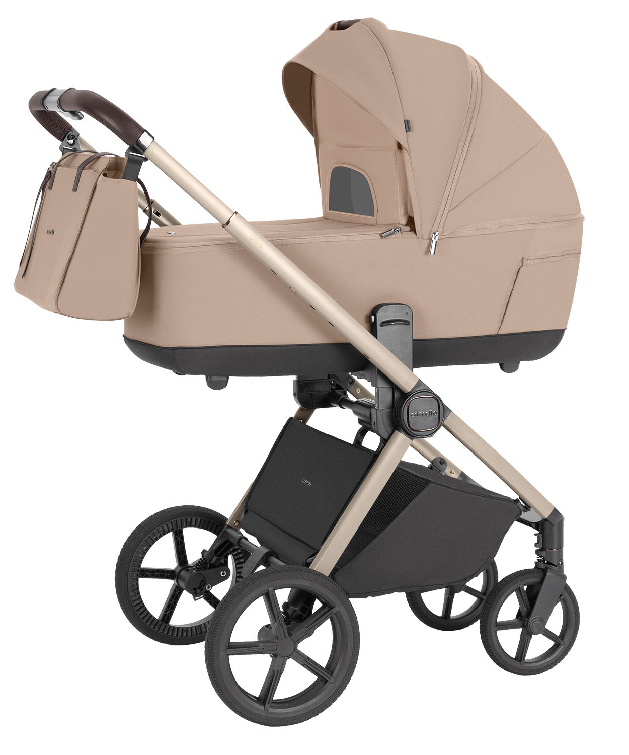 Carrello Ultra 2v1 bolalar aravachasi, amortizatsiya, 4 rang, 22 kg gacha