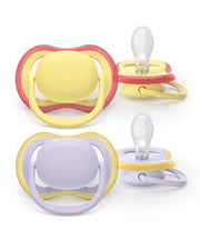 Пустышка Philips Avent Ultra Air ортодонтическая 0-6 месяцев