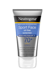 Neutrogena Sport Face Sunscreen SPF 70+ нежирный лосьон 73 мл для лица