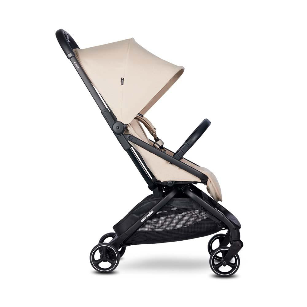 Прогулочная коляска Easywalker Rockey S Bright Taupe складная с рождения